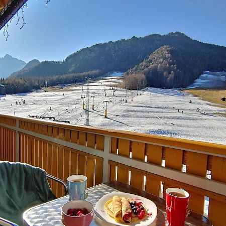 Apartma Soncek, On The Ski Slopes, Balcony, Private Parking Kranjska Gora Kültér fotó